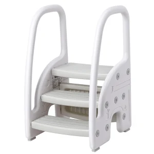 Toddler Step Stool with Safety Handrail