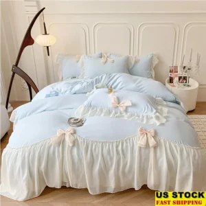 Ruffled Duvet Cover Set