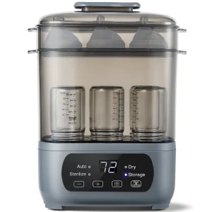 4-in-1 72H Storage, 30-Min Dry, 6 Bottles + Accessories